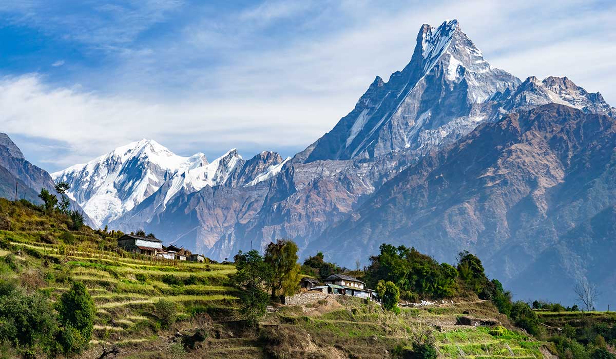 from Pokhara 7 Days Fish Tail Trek